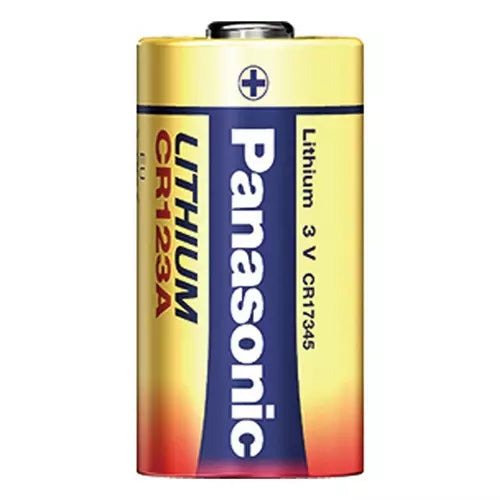 Panasonic CR123A Lithium Battery 3 Volt Photo Power - Per Unit