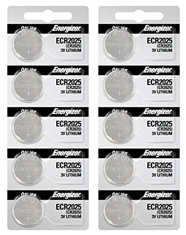 Energizer ECR2025 Coin Lithium Battery On Tear Strip - Per Unit