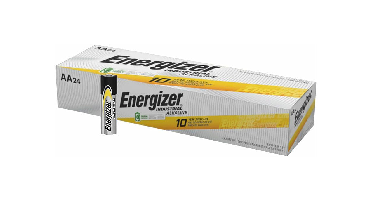 【3/26まで】ジーベン24缶① Energizer Industrial AA Alkaline Batteries EN91 - 24 Box