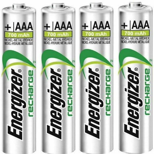 Energizer Rechargeable AAA NH12 Batteries - 4 Pack
