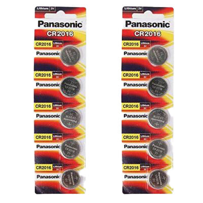 Panasonic CR2016 3V Lithium Coin Battery on Tear Strip - Per Unit