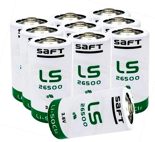 SAFT LS26500 C Size 3.6 Volt Lithium Battery - Per Unit