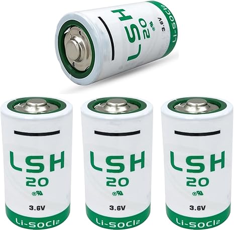 SAFT LSH20 D Size 3.6 Volt Lithium Battery - Per Unit