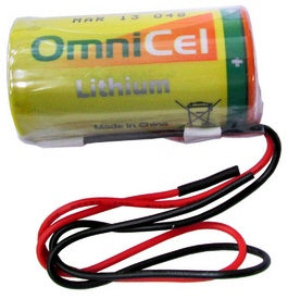 OmniCel ER26500, C Size, 3.6 Volt 6.5Ah High Drain Lithium Battery, wi –  Batteries and Butter