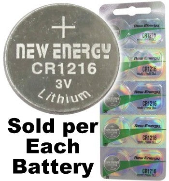 CR1216 Coin Cell Lithium Battery
