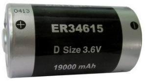 Titus ER34615 D Size 3.6 Volt 19000 mAh Lithium Battery - Per Unit