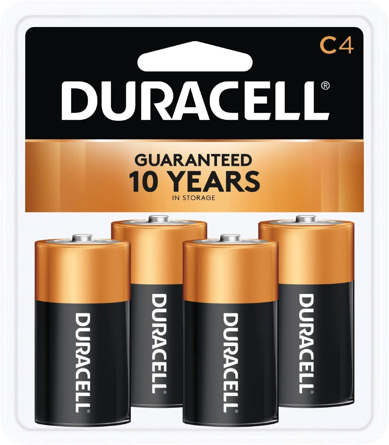 Duracell C Plus LR14/MN1400 – Pile Alcaline 4 Pezzi (2 Blister Da 2) Per Torce E Dispositivi Quotidiani