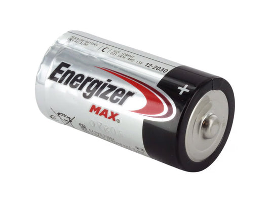 Energizer E93 C Size 1.5 Volt Alkaline Batteries - 2 Pack