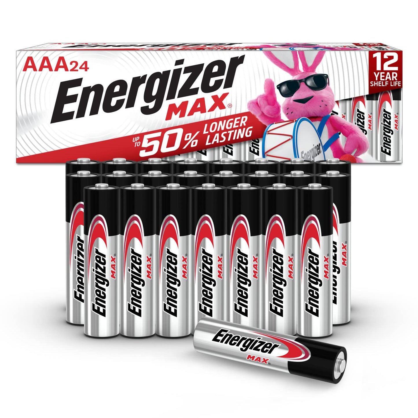 Energizer AAA Alkaline Batteries E92 - 24 Box