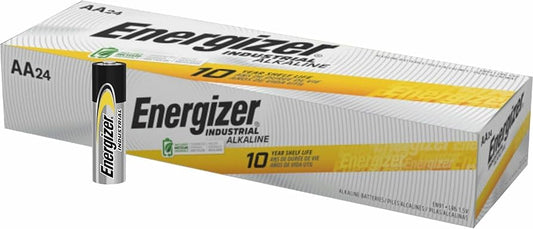 Energizer Industrial AA Alkaline Batteries EN91 - 24 Box