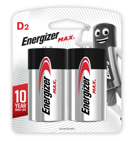 Energizer Alkaline D2 Battery pack