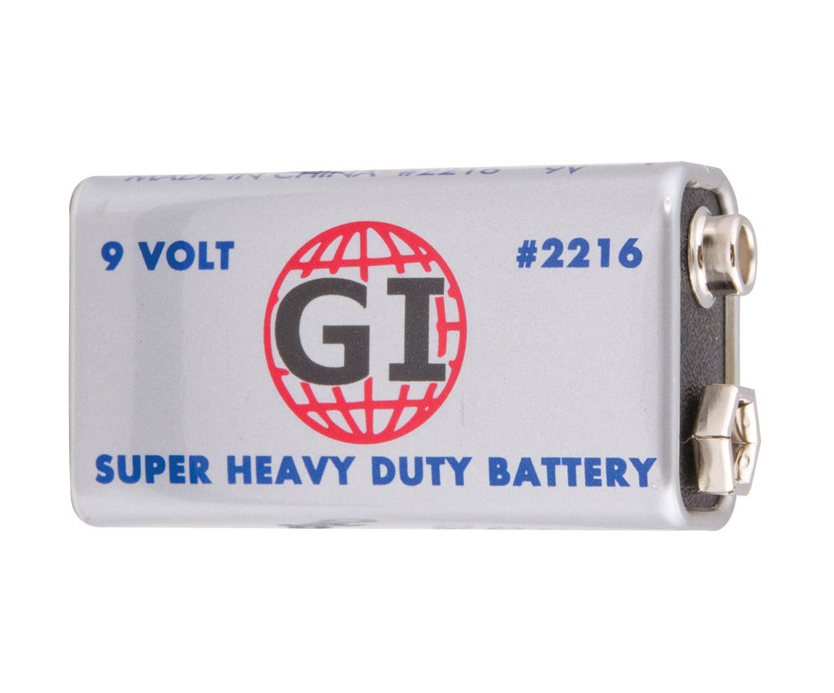 GI 9 Volt heavy duty battery 2216
