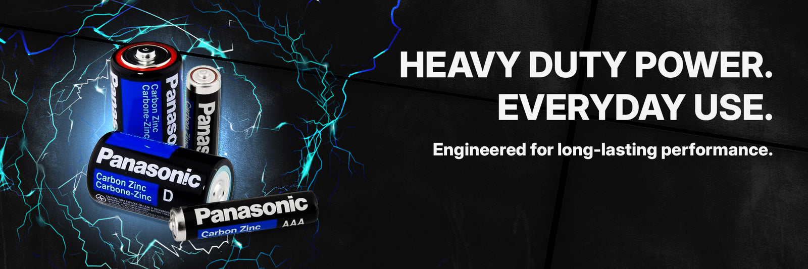 Panasonic Heavy Duty Batteries