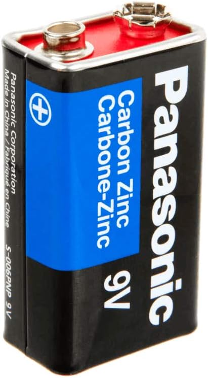 Panasonic 9V Super Heavy Duty Battery - 2 Pack