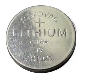 Rayovac RV1025 (CR1025) 3V Lithium Coin Battery