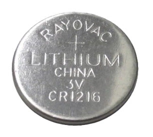 Rayovac RV1216 (CR1216) 3V Lithium Coin Battery