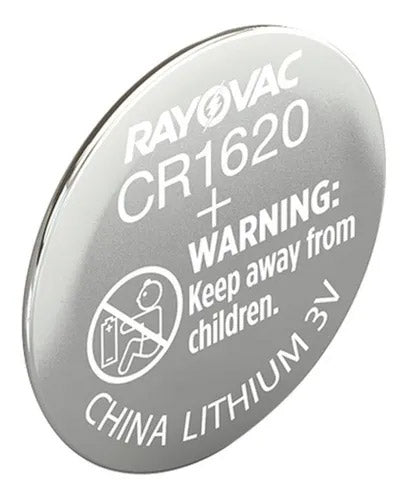 Rayovac RV1620 (CR1620) 3V Lithium Coin Battery