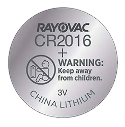 Rayovac RV2016 (CR2016) 3V Lithium Coin Battery