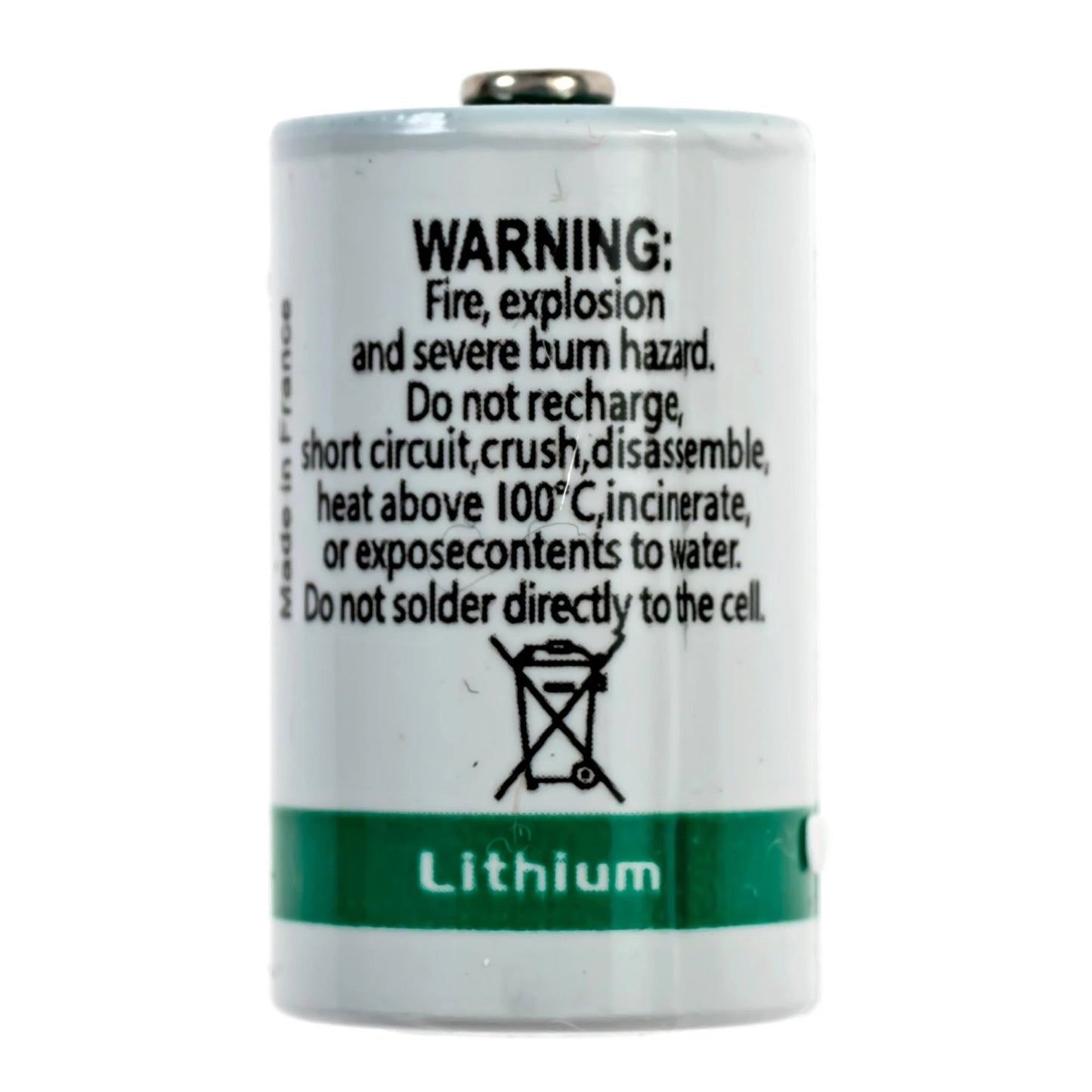 SAFT LS14250 1/2AA 3.6 Volt Lithium Battery - Per Unit