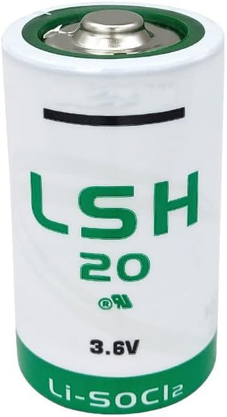 SAFT LSH20 D Size 3.6 Volt Lithium Battery - Per Unit – Batteries
