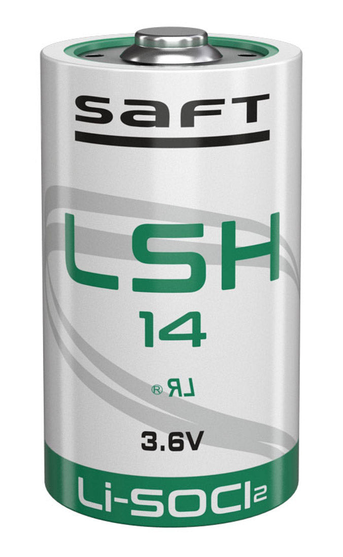 SAFT LS 14 C Size 3.6 Volt Lithium Battery 5500 mAh
