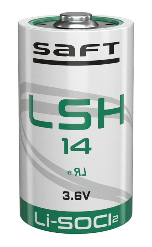 SAFT LS 14 C Size 3.6 Volt Lithium Battery 5500 mAh