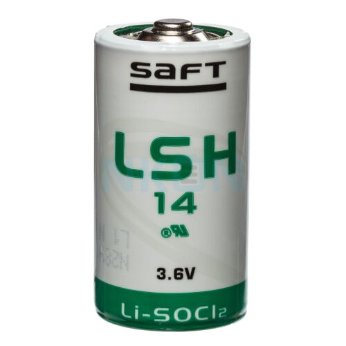 SAFT LS 14 C Size  3.6 Volt Lithium Battery 5500 mAh