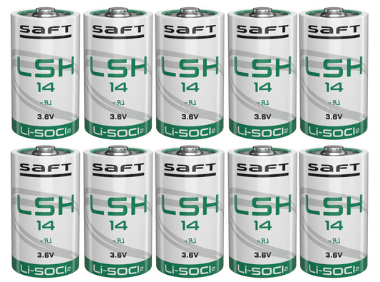 SAFT LSH14 C Size 3.6 Volt Lithium Battery - Per Unit