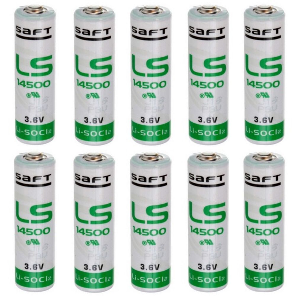 SAFT AA LS14500 3.6 Volt Lithium Battery - Per Unit