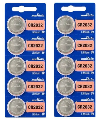 Murata CR2032 3V Lithium Coin Battery - Per Unit