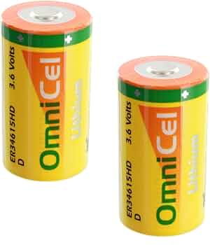 OmniCel ER34615HD-S D Size 3.6V 13Ah High Drain Lithium Battery - Per Unit