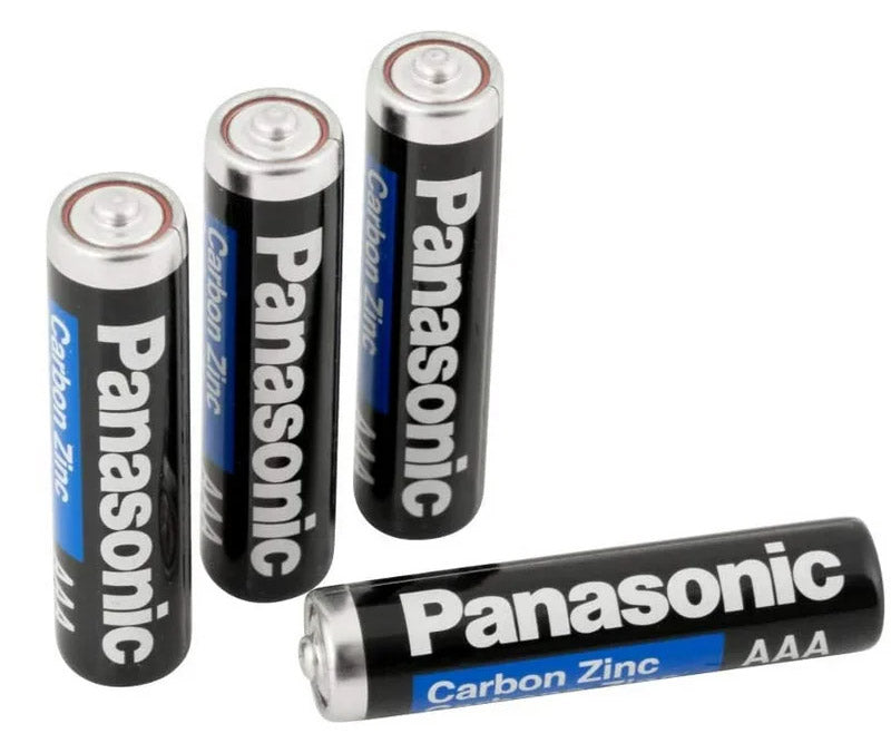 Panasonic AAA Heavy Duty Batteries - 4 Pack