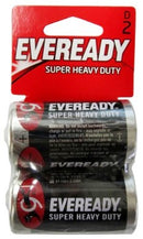 Eveready 1250-2D Heavy Duty: D Size 2 pack - EXP. 2-2025