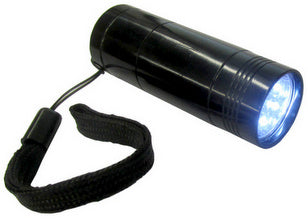 6 LED Pocket Flashlight, with 1 CR123 Lithium Battery, included