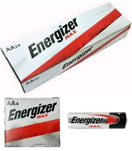 Energizer Max E91 AA Alkaline Battery - Made in USA, "12-2030" Date