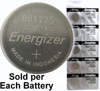 Energizer Lithium ECR1225, On Tear Strip