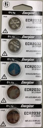 Energizer Lithium ECR2032, On Tear Strip