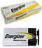 Energizer EN22 9V Industrial Alkaline Battery w/ Cap Protectors - Malaysia, Exp. 12-2028 Box of 12