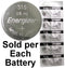 Energizer 315 (SR716SW) Silver Oxide Watch Battery. On Tear Strip