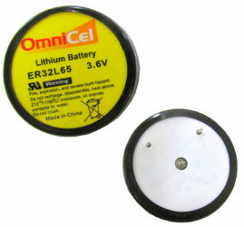 Omnicel ER32L65, 3.6 Volt 1.0Ah "1/10D" Lithium Battery