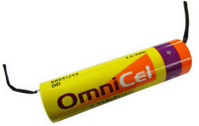 OmniCell 3.6 Volt, 35Ah, DD Size Lithium Battery - with Tabs