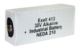 Exell Batteries 413A (NEDA 210, 20F20, BLR123 ER413) 30V Alkaline Battery
