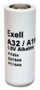 Exell A32PX/A164 (E164, PC164, TR164A, 4LR52) 6V 350mAh Alkaline Battery