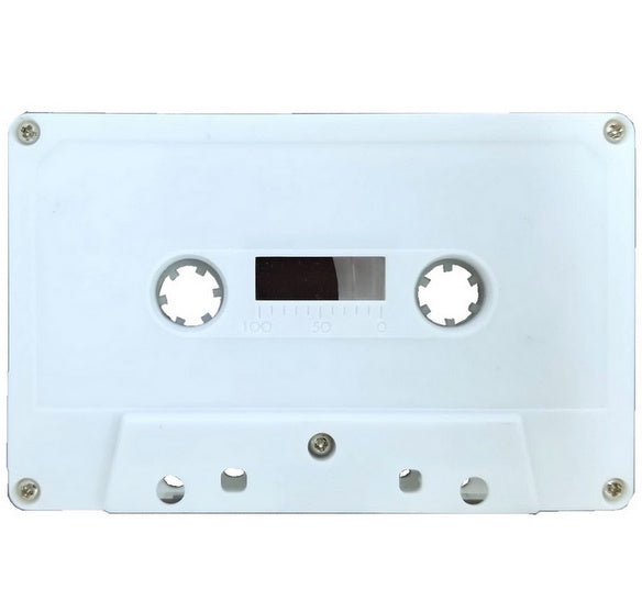 C47 Blank Cassette - White