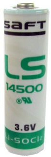 SAFT LS14500 AA Size 3.6-Volt 2250 mAh Li-SOCl2 Lithium-Thionyl Chloride AA