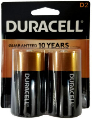 Duracell MN1300 D 2-Pack, Exp. 3 - 2033