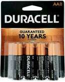 Duracell MN1500 AA 8 Pack, Exp. 3-2030