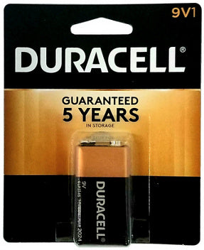 Duracell MN1604B1 9 Volt 1-Pack, Exp. 3-2028