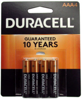 Duracell MN2400 AAA 4 pack