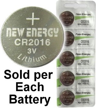 RENATA Cr2016 3V Lithium Batteries - 1 STRIP (5pcs) – uptowntools